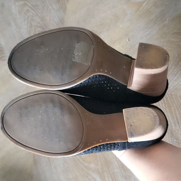 Lucky Brand Peep Toe Block Heel Bootie - Picture 5 of 9